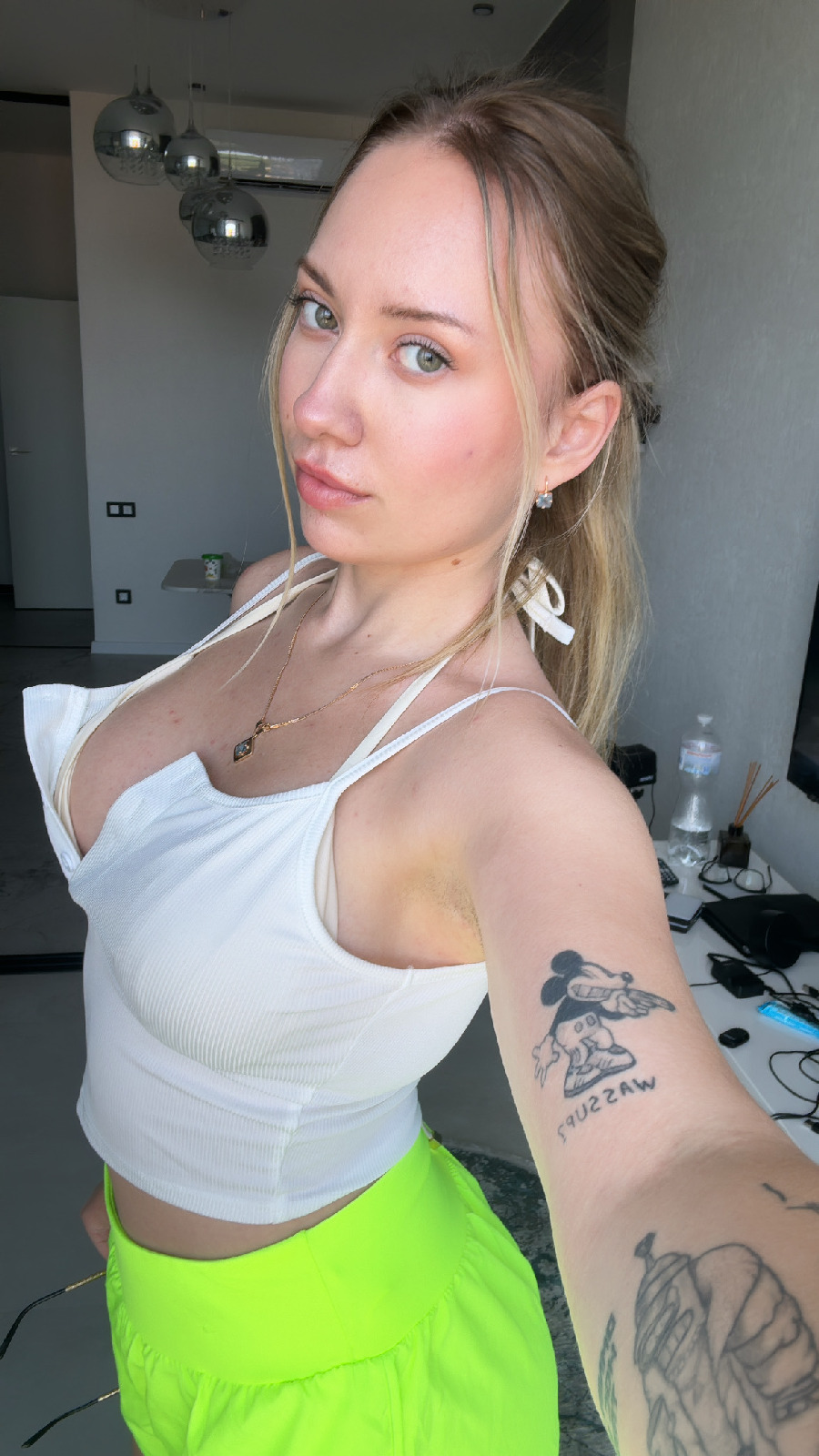 KateV in her underwear in Malang